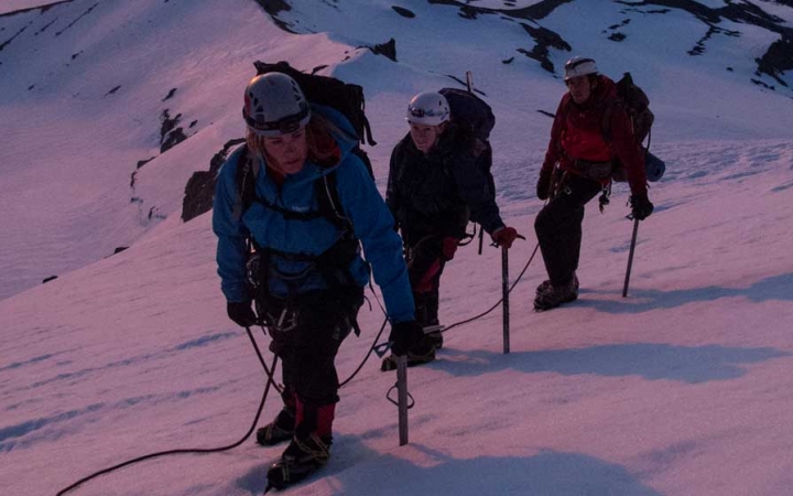 mountaineering adventure for young adults